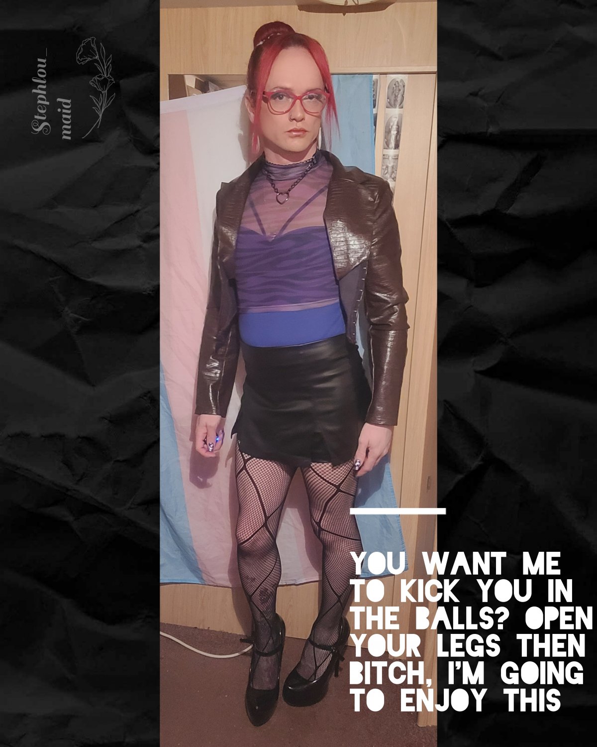 50 reasons to love Sissy Stephanie (Stephie Lou)...and to jerk off to her😉. Kik: frillymaid5 #vZWgptNX